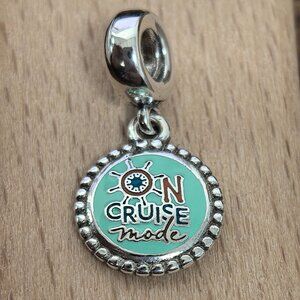 Pandora On Cruise Mode Vacation Charm Pendant, S925 Silver Bracelets